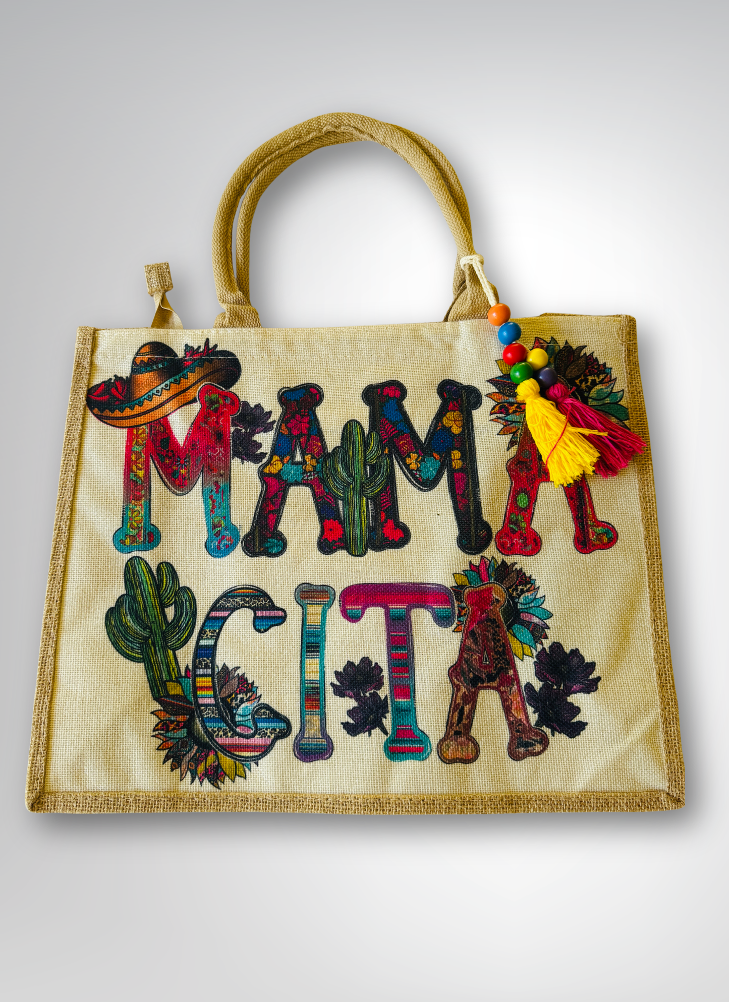 Mama-Cita Design Tote Bag – Eco-Friendly Tote with Vibrant