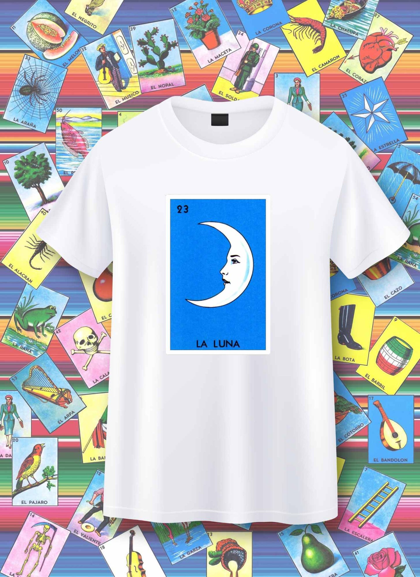 La Luna – Lotería Card T-Shirt Collection